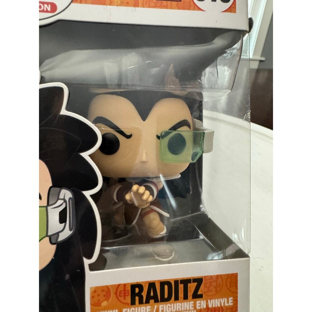 Funko Pop Dragon Ball Z Raditz #616 Animation with Protector - Picture 2 of 8